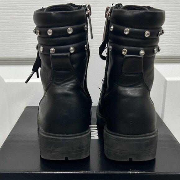 Girls Combat Boots - Size 1 - Picture 3 of 6